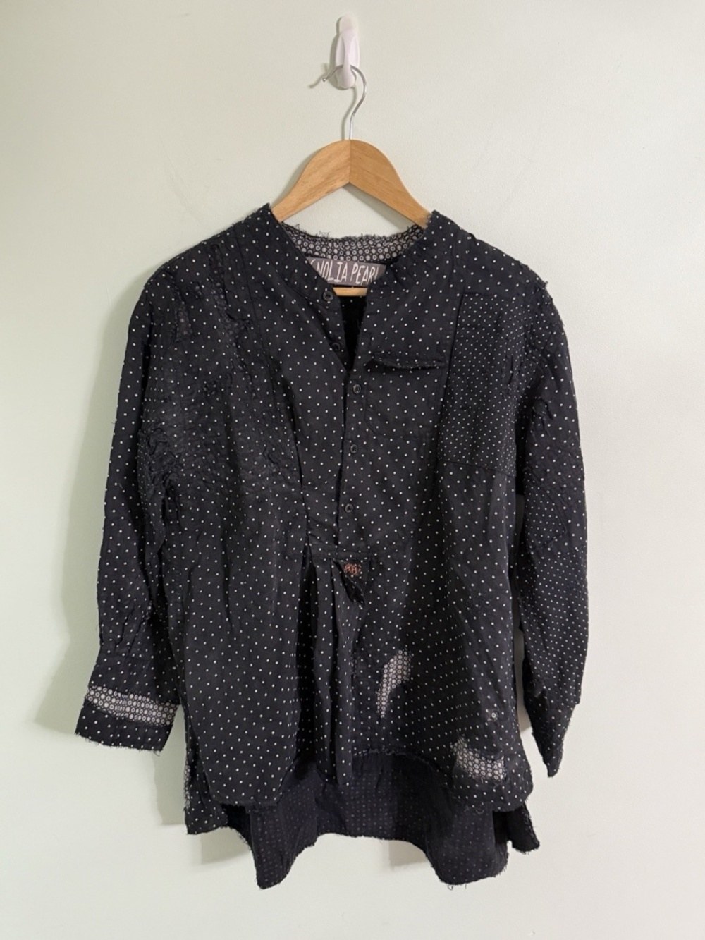 Magnolia Pearl Henry Top Polka Dot One Size